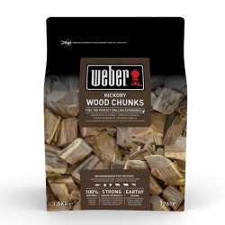 Ξύλα Καπνίσματος Chunks Hickory Weber Ξύλα Καπνίσματος Chunks Hickory Weber