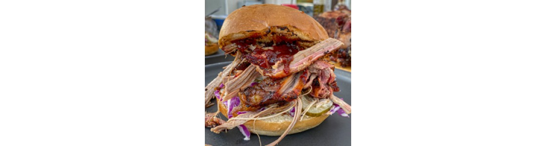 BBQ Pulled Pork Burger