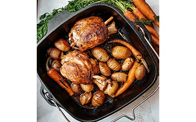 Κότσι ψητό στο Dutch Oven Κότσι ψητό στο Dutch Oven