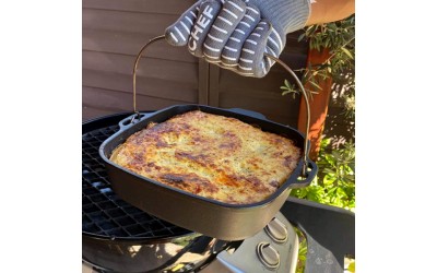 Λαζάνια με κιμά στο Barbeque Λαζάνια με κιμά στο Barbeque