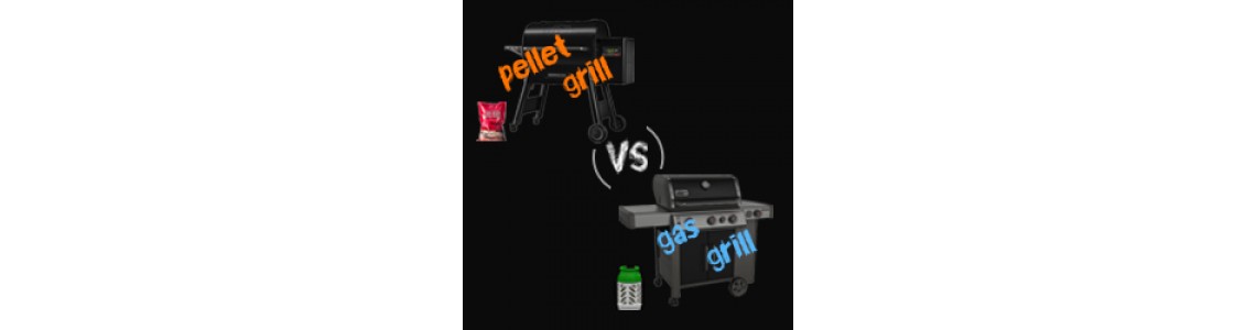 Σύγκριση Pellet VS Gas grills