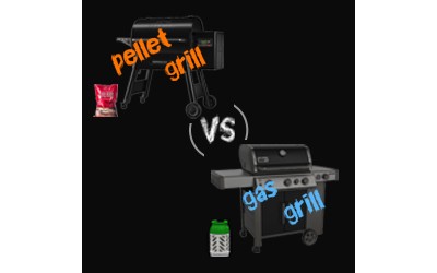 Σύγκριση Pellet VS Gas grills Σύγκριση Pellet VS Gas grills