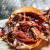 Pulled Pork Burger σε ψησταριά υγραερίου Pulled Pork Burger σε ψησταριά υγραερίου