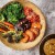 Veggie Bowl με Dressing Ταχίνι σε ψησταριά Υγραερίου Veggie Bowl με Dressing Ταχίνι σε ψησταριά Υγραερίου