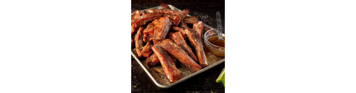 Τραγανά Καπνιστά Τηγανητά Ribs