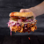 Pulled BBQ Chicken Burger Pulled BBQ Chicken Burger
