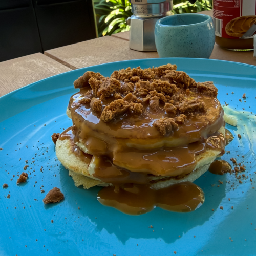 Αφράτα Pancakes µε Biscoff