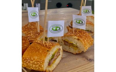 Inside beef skirt sandwich