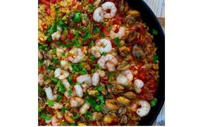 Paella Με Θαλασσινά