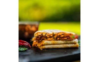 Quesadillas Με Γύρο Κοτόπουλο Quesadillas Με Γύρο Κοτόπουλο