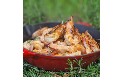Ζουμερές Γαρίδες στο Barbecue Ζουμερές Γαρίδες στο Barbecue