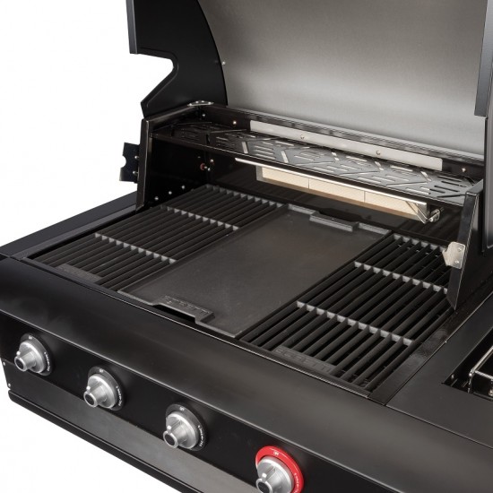 Boretti Ibrido Top Built-in - υβριδική εντοιχιζόμενη ψησταριά αερίου/κάρβουνου