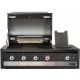 Boretti Ibrido Top Built-in - υβριδική εντοιχιζόμενη ψησταριά αερίου/κάρβουνου