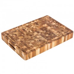 Ξύλο Κοπής & Σερβιρίσματος 50.8 x 35.6 x 6.4 εκ. | TEAKHAUS Butcher Block Ξύλο Κοπής & Σερβιρίσματος 50.8 x 35.6 x 6.4 εκ. | TEAKHAUS Butcher Block
