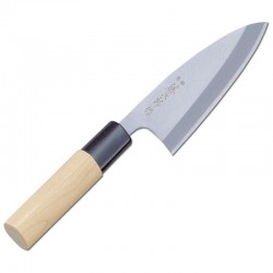 Μαχαίρι Mini-Light Deba 10.5 Εκατ. με Λαβή Βελανιδιάς Japanese Mv Μαχαίρι Mini-Light Deba 10.5 Εκατ. με Λαβή Βελανιδιάς Japanese Mv