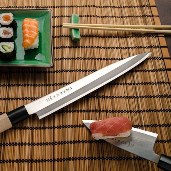 Μαχαίρι Deba 15 Εκατ. με Λαβή Βελανιδιάς Japanese Mv