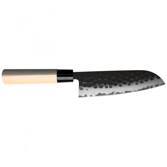 Μαχαίρι Santoku 16.5 εκατ. Σφυρήλατο με Λαβή Μανόλιας DP Hammered