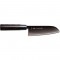 Μαχαίρι Santoku 16.5 εκατ. με Λαβή Καστανιάς Black Zen Μαχαίρι Santoku 16.5 εκατ. με Λαβή Καστανιάς Black Zen