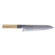 Μαχαίρι σεφ 24 εκατ. από δαμασκηνό ατσάλι με λαβή μανόλιας Shippu White
