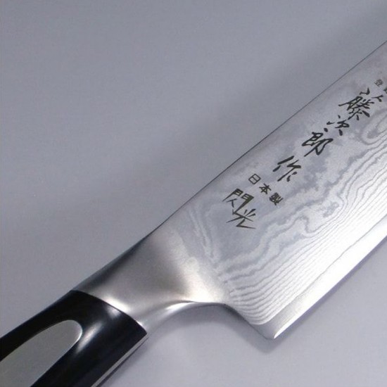 Μαχαίρι Santoku 18 εκατ. από Δαμασκηνό Ατσάλι με Λαβή Micarta Flash