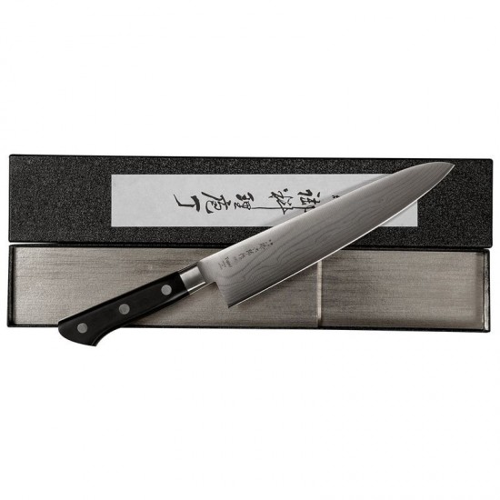 Μαχαίρι Santoku 17 εκ. από Δαμασκηνό Ατσάλι- Tojiro-Pro DP Damascus Steel