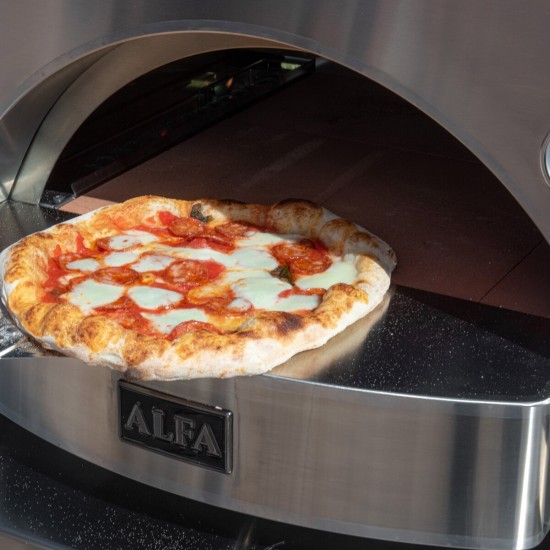 Οικιακός Ξυλόφουρνος Alfa Classico 4 Pizze Ardesia Grey χωρίς βάση