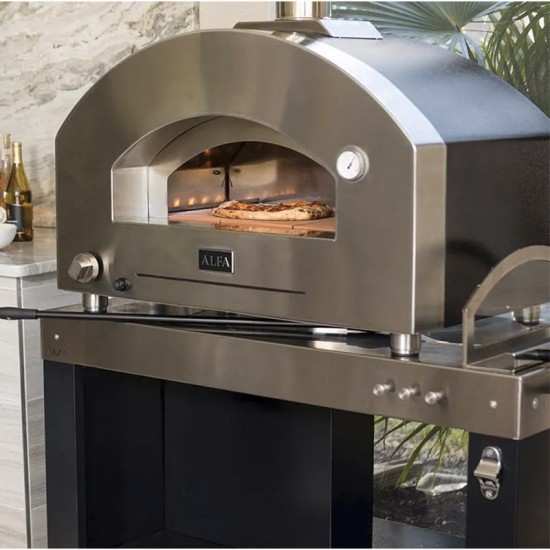 Φούρνος Αερίου Alfa Futuro 2 Pizze Silver Black - FXFT-2P-GSB Φούρνος Αερίου Alfa Futuro 2 Pizze Silver Black - FXFT-2P-GSB