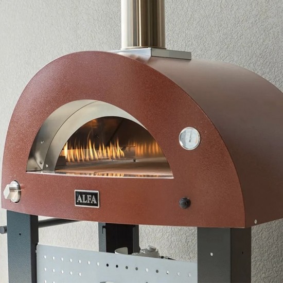 Φούρνος Αερίου Alfa Moderno 2 Pizze Antique Red - FXMD-2P-GROA Φούρνος Αερίου Alfa Moderno 2 Pizze Antique Red - FXMD-2P-GROA