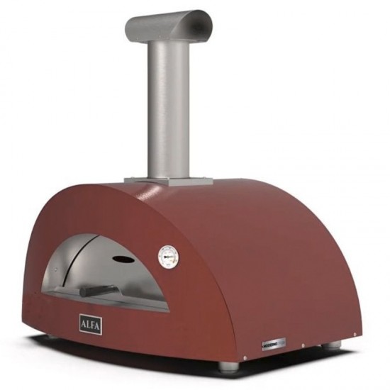 Φούρνος Αερίου Alfa Moderno 5 Pizze Antique Red - FXMD-5P-GROA Φούρνος Αερίου Alfa Moderno 5 Pizze Antique Red - FXMD-5P-GROA