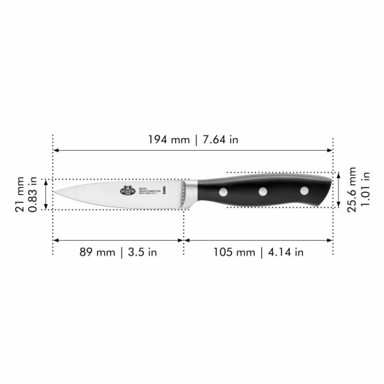 Μαχαίρι φιλεταρίσματος BRENTA με μήκος 19,4εκ.