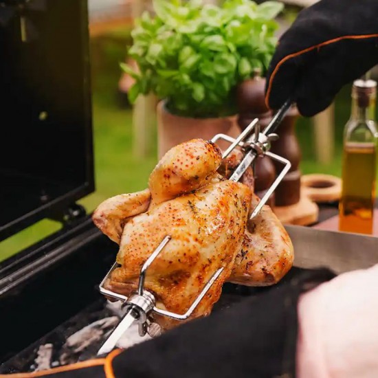 Σούβλα με Ηλεκτρικό Μοτέρ για ψησταριά Boretti Carbone 2.0