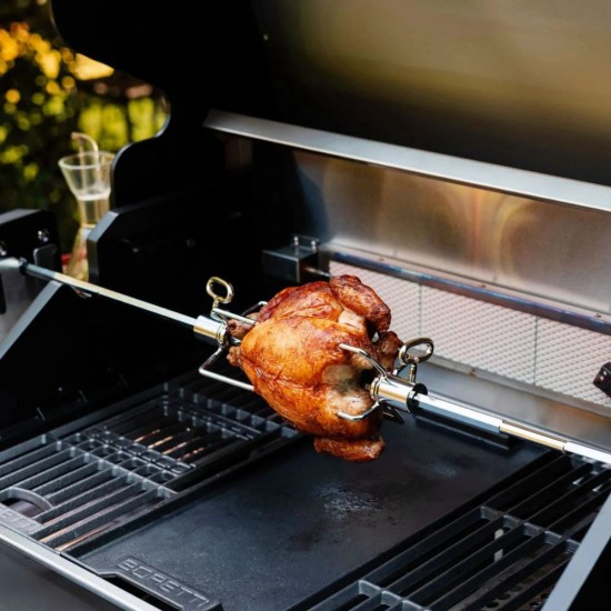 Σούβλα με Ηλεκτρικό Μοτέρ για ψησταριά Boretti Leonardo Top