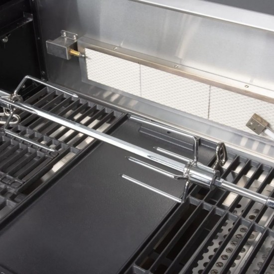 Σούβλα με Ηλεκτρικό Μοτέρ για ψησταριά Boretti Leonardo Top