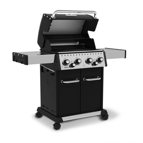 Broil King Baron 490 & Υπέρυθρος Πλευρικός Καυστήρας IR-Broil King