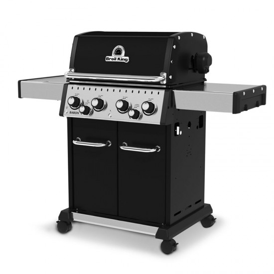 Broil King Baron 490 & Υπέρυθρος Πλευρικός Καυστήρας IR-Broil King