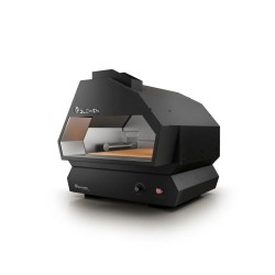 Glowen Raptor with Auto rotating pizza stone Black Multi-Fuel Pizza Oven