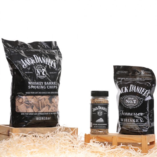 Elevate taste to the highest level Gift Set 1 - Steak Season Rub | Jack Daniel's Chips & Pellets Elevate taste to the highest level Gift Set 1 - Steak Season Rub | Jack Daniel's Chips & Pellets
