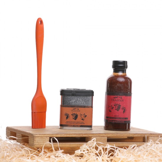 Elevate taste to the highest level Gift Set 4 - Traeger Rub |Sugar Lips Sauce | Πινέλο Σιλικόνης Elevate taste to the highest level Gift Set 4 - Traeger Rub |Sugar Lips Sauce | Πινέλο Σιλικόνης