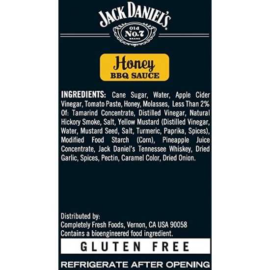 Σάλτσα Jack Daniel ́s Honey BBQ Sauce 473 ml 