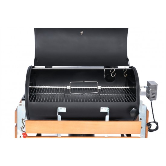 Karp BBQ 75 cm - ψησταριά κάρβουνου με Δώρο Κάλυμμα & Γάντι