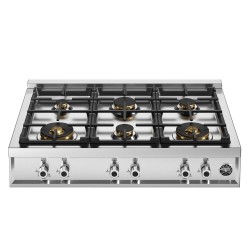 Bertazzoni RT36 6 PRO X GN Εστία Φυσικού Αερίου Αυτόνομη Inox 91.1x64εκ. Bertazzoni RT36 6 PRO X GN Εστία Φυσικού Αερίου Αυτόνομη Inox 91.1x64εκ.