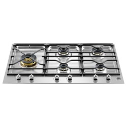 Bertazzoni PM36 5 S0X LPG Εστία Υγραερίου Αυτόνομη Inox 90x52εκ. Bertazzoni PM36 5 S0X LPG Εστία Υγραερίου Αυτόνομη Inox 90x52εκ.