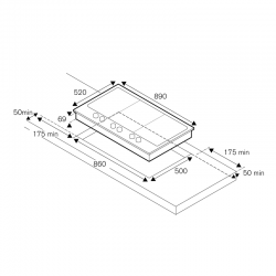 Bertazzoni PM36 5 S0X LPG Εστία Υγραερίου Αυτόνομη Inox 90x52εκ. Bertazzoni PM36 5 S0X LPG Εστία Υγραερίου Αυτόνομη Inox 90x52εκ.