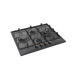 Glemgas GT 64 5AN GN Εστία Φυσικού Αερίου Αυτόνομη 58.5 x 50εκ.  Glemgas GT 64 5AN GN Εστία Φυσικού Αερίου Αυτόνομη 58.5 x 50εκ.