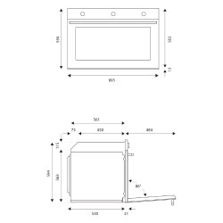 Bertazzoni F90 5 PRO G K X Bertazzoni F90 5 PRO G K X