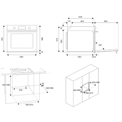 Bertazzoni F60 5 PRO E K X Bertazzoni F60 5 PRO E K X