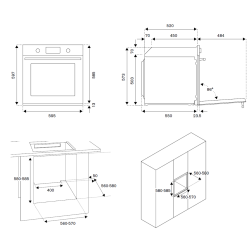 Bertazzoni F60 9 PRO E K X Bertazzoni F60 9 PRO E K X