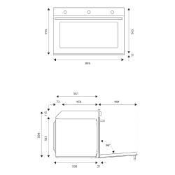 Bertazzoni F90 9 PRO E K X Bertazzoni F90 9 PRO E K X