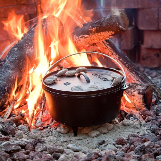 Μαντεμένιο Dutch Oven για Camping 7,57 λίτρα - Lodge