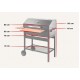 Luxchef LC80 Black - ψησταριά κάρβουνου Luxchef LC80 Black - ψησταριά κάρβουνου